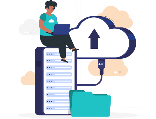 Transform your business qith cloud solution image